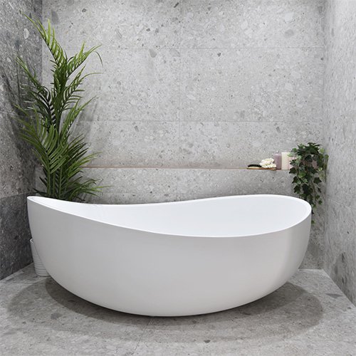 Wave Oval Bathtub