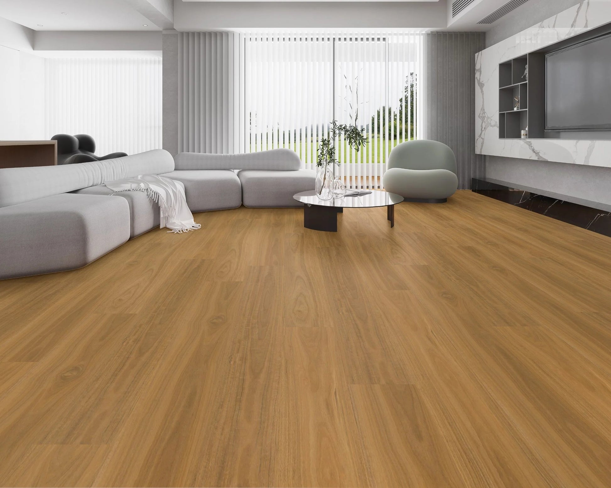 Cascade flooring tiles