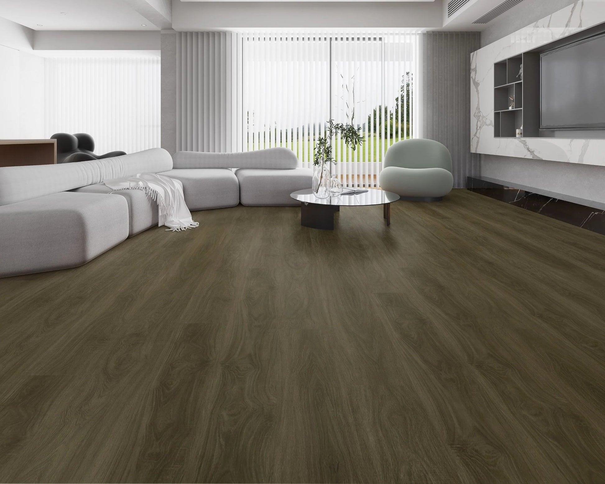 Cascade flooring tiles