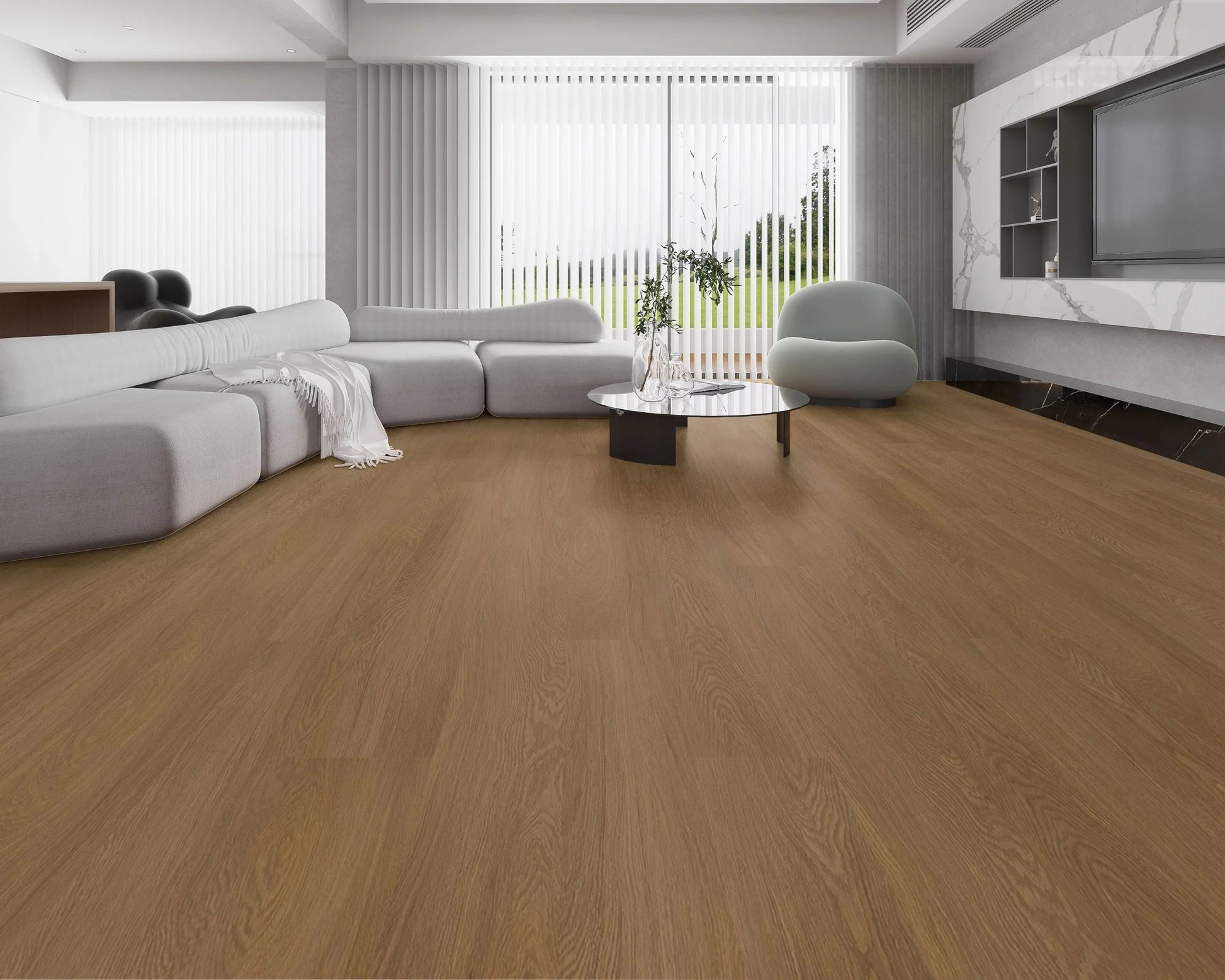 Cascade flooring tiles