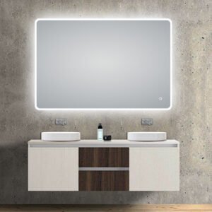 ART 1280 Rectangle Bluetooth LED Mirror