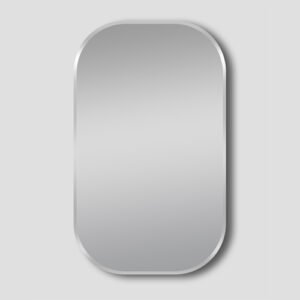 Framed Mirror Matte Brushed Nickel 1