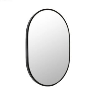 Framed Oval Mirror