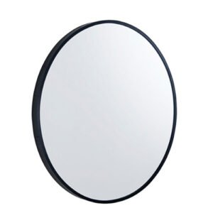 Framed Round Mirror