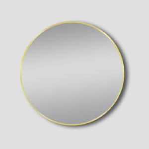 Matte Brushed Gold Non-Luminous Mirror