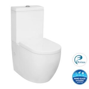 DELUSO RIMLESS TOILET SET1