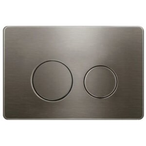 Round-Gun-Metal-Stainless-Dual--Flush-Push-Plate-for-R&-T