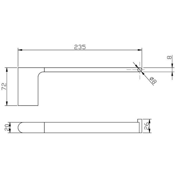 Cora Towel Bar