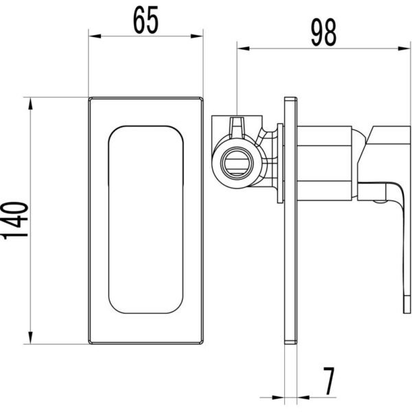 Ikon/Seto Wall Mixer