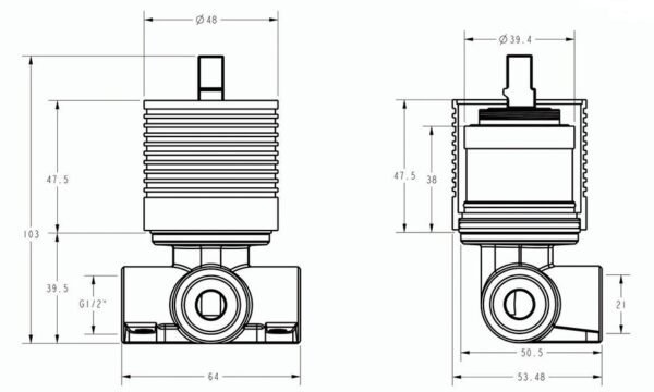 Ikon/Clasico Wall Mixer Rough In Body