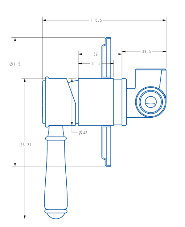 Ikon/Clasico Wall Mixer Trim Kits