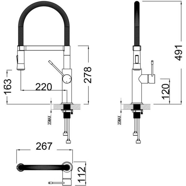 Ikon/Scotia Sink Mixer