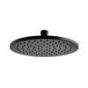 Cora Black Round Shower Head MAtt Black