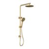 Cora Round Multifunction Shower Set Brushed Gold