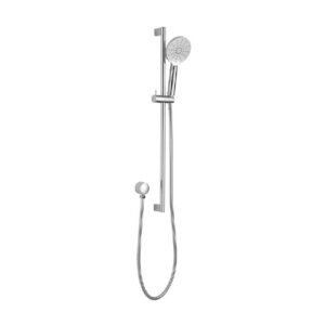 Cora Round Sliding Shower Set Chrome