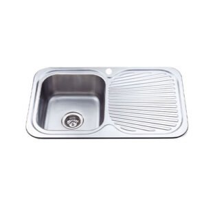 Cora Single Bowl & Single Drainer Kitchen Sink