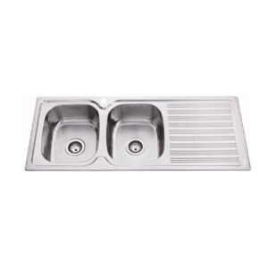 Double Bowl Sink - Left