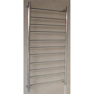 Heated Towel Rail 11 Curved Round Tubes