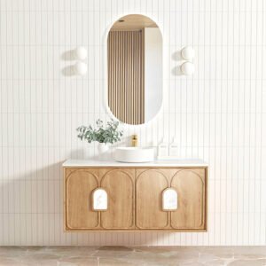 Laguna Natural American Oak Vanity 1200x460mm