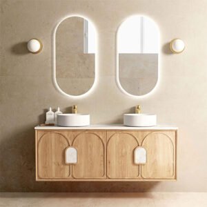 Laguna Natural American Oak Vanity 1500x460mm