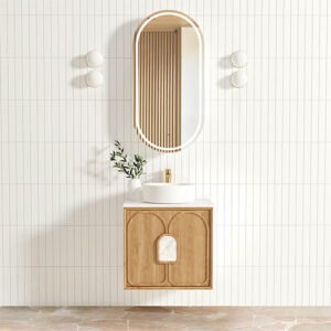 Laguna Natural American Oak Vanity 600x460mm