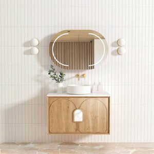 Laguna Natural American Oak Vanity 900x460mm