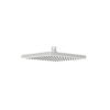 Rosa Square Plastic Shower Head 200mm Brushed Nickel