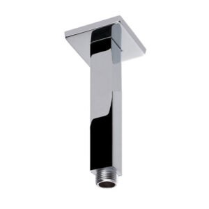 Square Vertical Shower Arm 100mm