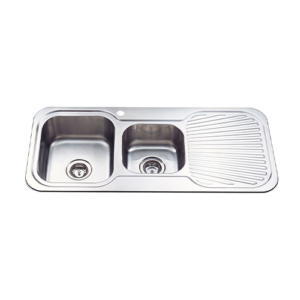 Cora 1 & 3/4 Bowl & Single Drainer Kitchen Sink