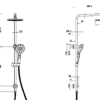 Cora Round Multifunction Shower Set