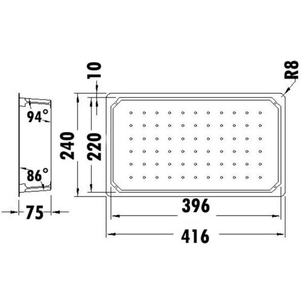 Square Tray