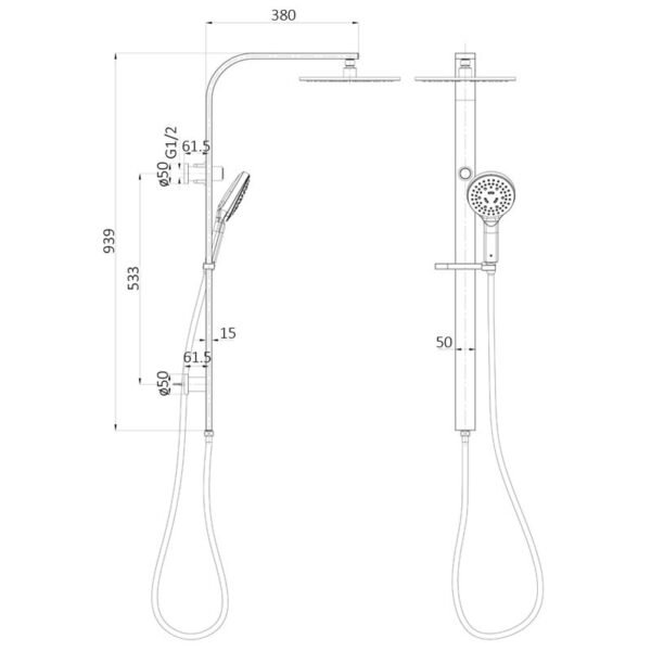 Regal Multifunction Shower Set