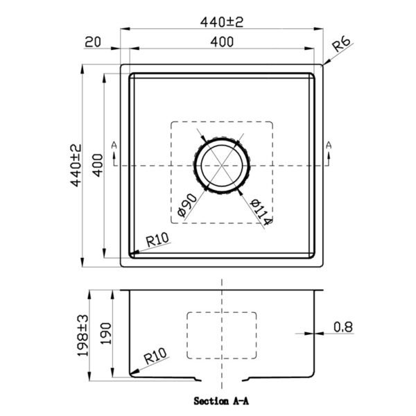 New Cora UnderMount Sink