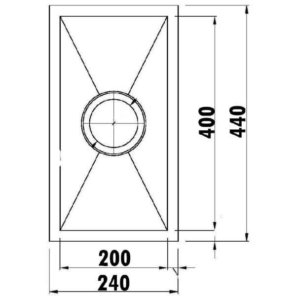 Rosa Single Bowl Above/Undermount Sink