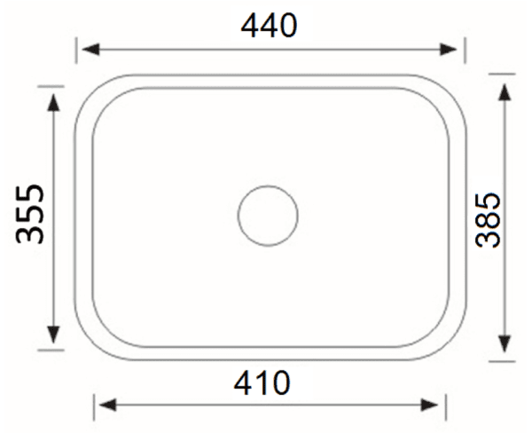 Single Bowl Undermount Sink