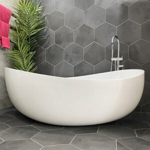 Wave Oval Bathtub