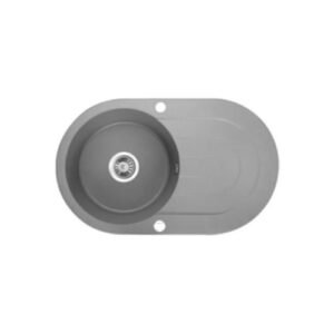 kitchen-sink- Grey Granite-Automatic Plug