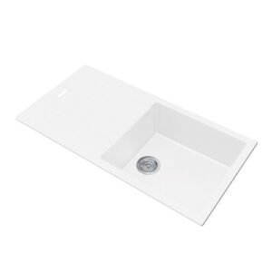 kitchen-sink-white-granite-drainboard-top-undermount